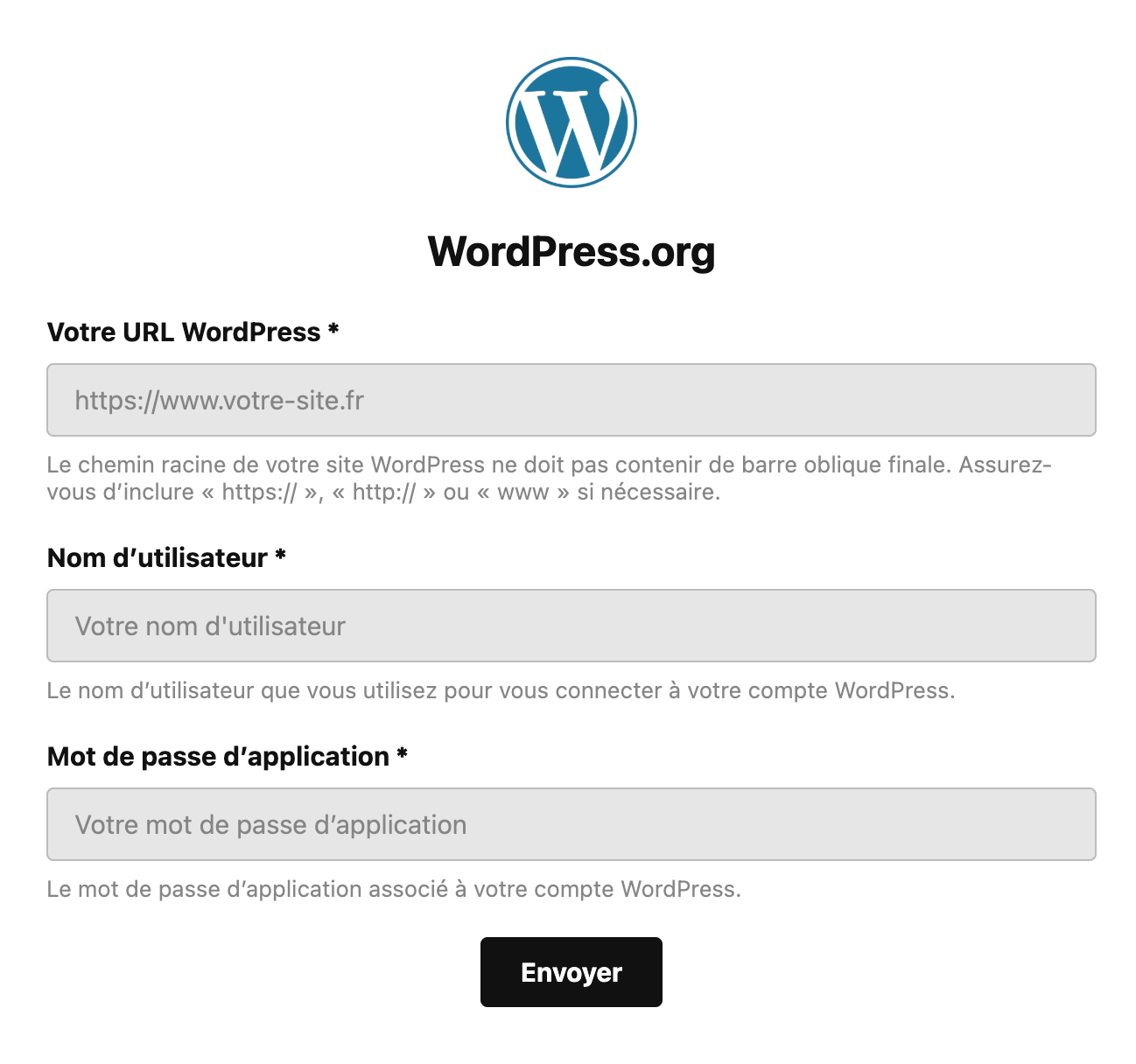 Informations à renseigner après votre souscription à l’une de nos offres.